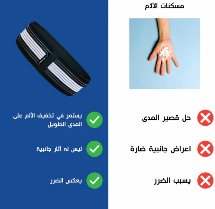 حزام تخفيف آلام الظهر و عرق النسا